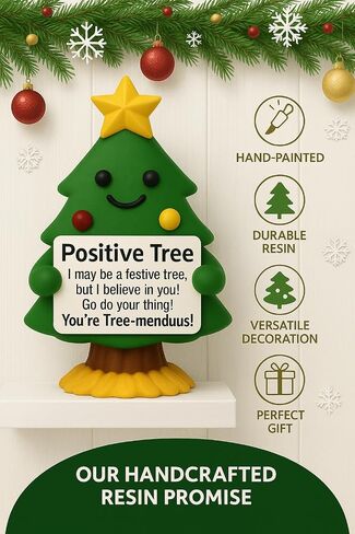 iStatue Positive Ghost Figurine – 4 Inch Resin Halloween Decoration for Indoor Use, Motivational Boo-Lieve in Yourself Message, Cute Spooky Fall Decor for Tiered Trays, Desks & Shelves (White Ghost) in Saudi Arabia