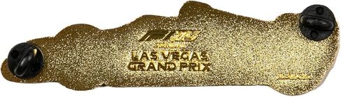 دبوس محرك F1 Las Vegas Grand Prix للجنسين، ذهبي، مقاس واحد in Kuwait