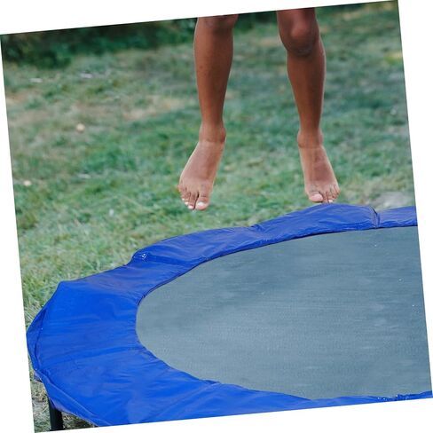 Kisangel Trampoline Pad Edge Cover for Round Trampoline Easy Installation Tearing Padding Sun Rain Protection for Use in Saudi Arabia