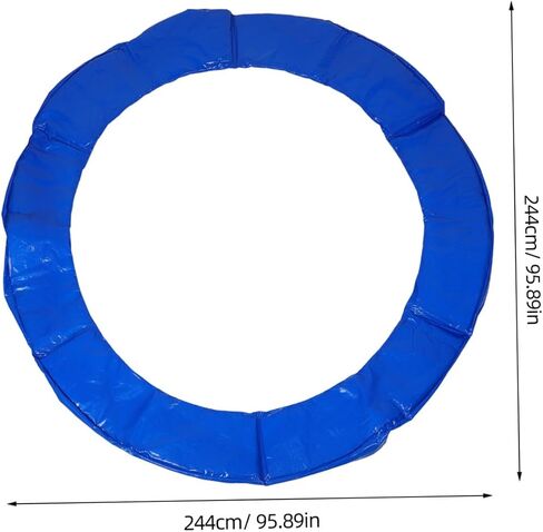 Trampoline Pad Replacement Durable Water Resistant Safety Cover with Padding Ring Protective Edge Guard for Outdoor Trampoline Use Secure and Reliable in Saudi Arabia