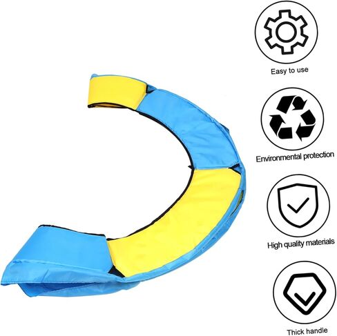 1pc Trampoline Protective Cover Pad Round Mat for Trampoline Collision Sponge Skirt Durable Cushion for Use Safety in Saudi Arabia