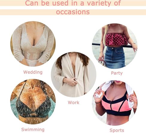 Boob Tape,Boobtape Lift Tape,with 36 Pcs Double Sided Fashion Tape,Multi-functional Tape,Face Lifting Tape,Neck Lift Tape. in Saudi Arabia