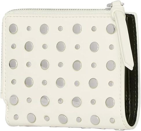 Rebecca Minkoff Women's Megan Slim Wallet W/Studs Large, Black in Saudi Arabia
