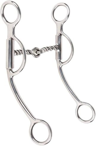 FES Twisted Wire Snaffle Horse Bit Elevates Horse Training | Stronger Signal Delivery | Quicker Hand to Mouth Response | Ideal for Equestrian Progression in Saudi Arabia