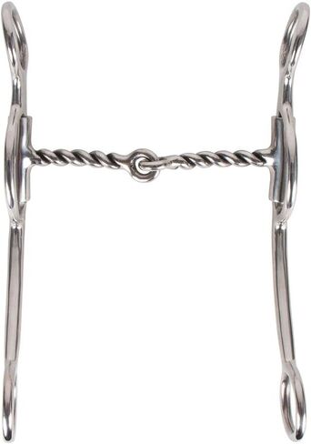 FES Twisted Wire Snaffle Horse Bit Elevates Horse Training | Stronger Signal Delivery | Quicker Hand to Mouth Response | Ideal for Equestrian Progression in Saudi Arabia