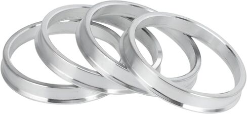 Hub Centric Rings, 66.6mm ID to 67.1mm OD Vehicle Wheel Hubrings Aluminum Alloy, 4 Pcs in Saudi Arabia