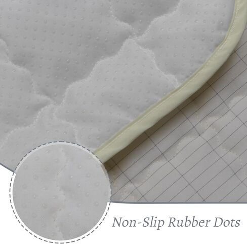 حصيرة التأريض ، وسادة تأريض القطن 35 × 50 بوصة ، مع ألياف فضية ، حصيرة تأريض للسرير ، يحسن صحة النوم ، الرمادي in Kuwait