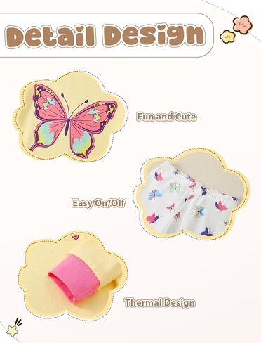 Mikrdoo Girls Pajamas Kids Soft Cutton Cotton Long Long Sleeve 2 قطعة PJs Snug-Fit in Saudi Arabia