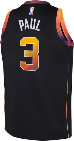 Outerstuff Chris Paul Phoenix Suns NBA Black #3 للأطفال الشباب 8-20 بيان الطبعة Swingman Player Jersey in Saudi Arabia