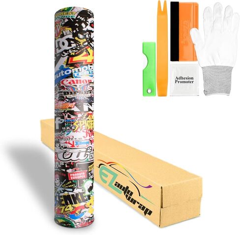 مجموعة أدوات مجانية ezautowrap LK Bomber Anime Cartoon Car Vinyl Wrap Technad in Kuwait