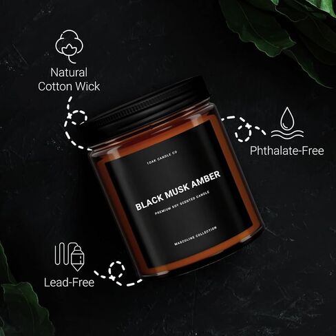 1OAK شمع الصويا الشمع المعطر (الأوكالبتوس) - شموع الصويا للمنزل المعطرة - قسط طويل الحرق - يدوي (7oz.) in Kuwait