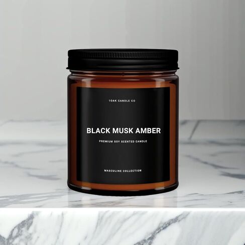 1OAK شمع الصويا الشمع المعطر (الأوكالبتوس) - شموع الصويا للمنزل المعطرة - قسط طويل الحرق - يدوي (7oz.) in Kuwait
