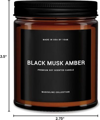 1OAK شمع الصويا الشمع المعطر (الأوكالبتوس) - شموع الصويا للمنزل المعطرة - قسط طويل الحرق - يدوي (7oz.) in Kuwait