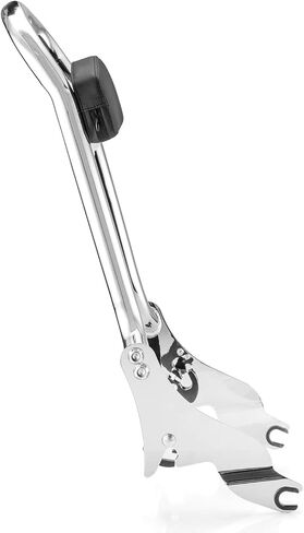 Wsays 27" Tall Passenger Backrest Sissy Bar 1.3" Fat Bar Compatible with Harley Touring Street Electra Road Glide Road King 2009-2025, Gloss Black in Saudi Arabia