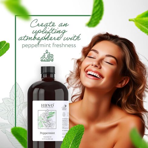 زيت الليمون العطري من HBNO - حجم كبير 120 مل (120 مل) - زيت الليمون الطبيعي، معصور على البارد - زيت عطري مثالي للتنظيف والعلاج العطري والصناعات اليدوية والصابون والموزع - زيوت الليمون العطرية in Kuwait