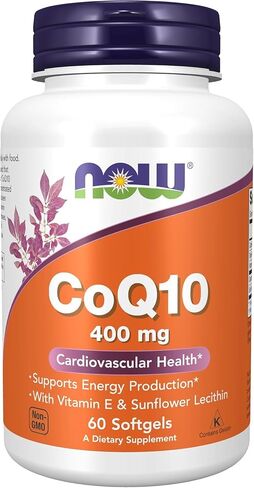 Now Foods, CoQ10, 400 mg, 60 Softgels in Saudi Arabia