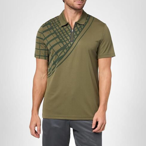 Lacoste Men's Sport Ultra-Dry Printed Slim Fit Tennis Polo in Saudi Arabia