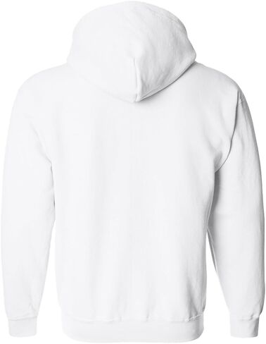 Gildan Adult Fleece Zip Hooded Sweatshirt, Style G18600 Cloud White in Saudi Arabia
