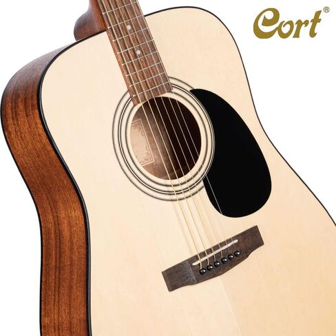 Cort AD810OP Standard Dreadnought Guitar, Spruce Top, Mahogany Back & Sides, Open Pore in Saudi Arabia