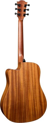 جيتار LAG GUITARS Hyvibe 10 Dreadnought Cutaway Satin Smart Guitar مع FXs وحلقات مدمجة GLH HV10DCE in Saudi Arabia