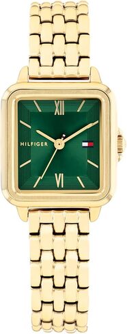 Tommy Hilfiger Women's Watch Watch - Mini 24mm Stail Steel Case ، Roman Rumerals ، Link Bracelet ، Dress Natual Gift لها in Saudi Arabia