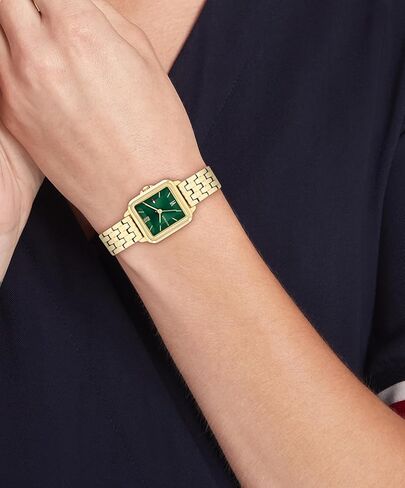 Tommy Hilfiger Women's Watch Watch - Mini 24mm Stail Steel Case ، Roman Rumerals ، Link Bracelet ، Dress Natual Gift لها in Saudi Arabia