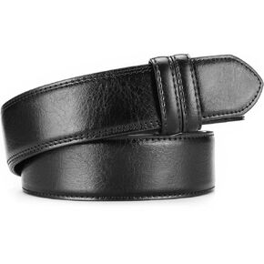 MACBORO Mechanic Work Belts for Men Without Buckle No Scratch Tsa Approved Non-Metal Hypoallergenic Belt