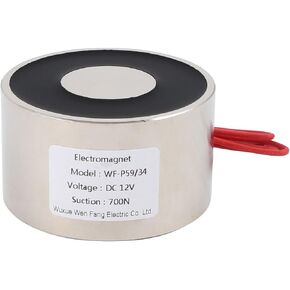 uxcell® 12V DC 700N Electric Lifting Magnet Electromagnet Solenoid Lift Holding