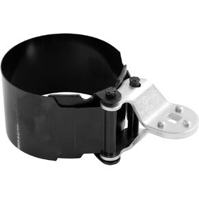 OEMTOOLS 25231 Heavy Duty Truck Oil Filter Wrench, 4-1/8 in to 4-5/8 in, 104mm to 118mm, 1/2 in Drive, Alloy Steel