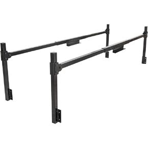 AA-Racks Model X-TCR Universal Truck Caps & Topper Ladder Rack 2 Bar Ladder Rack Adjustable Iron Cross Bar