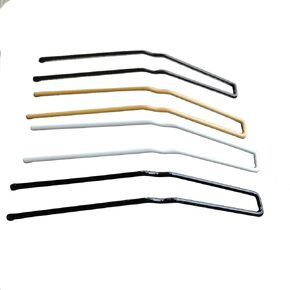 Hairpins for Bun ROCST Bobby Pins Clips for Ballet Woman girl Hairdressing Salon 12pc(2.5 inch Black)
