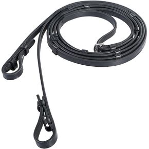 HORZE Laelia Leather Reins with Stops