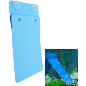 Saim 2 PCS Angelfish Discus Fish Breeding Slate Fish with Suction Cups,Breeding Spawning Slate Spawning Surface for Aquarium Breeding,Lightweight Easy to Install Remove
