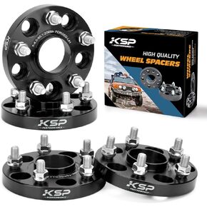 KSP 20mm 5x114.3 Hubcentric Wheel Spacers Fit TC XB, ES300 350, GS300 350 430,IS250 300 350,LS400 430 460,RC300 350, Camry Highlander Tacoma(4 pcs 60.1 bore 12X1.5mm)