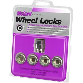McGard 24019 Cone Seat - Under Hub Cap Wheel Locks (M14 x 1.5 Thread Size) - Set of 4