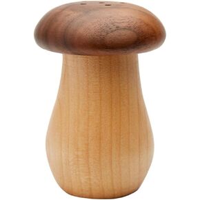 PRETYZOOM Toothpick Storage Box Flosser Floss Dispenser Tabletop Toothpick Dispenser Toothpick Tube Sewing Needle Holder Bamboo Decor - Toothpick Dispenser Organizer Mushroom Wooden