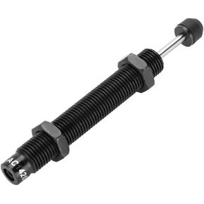 Hilitand Oil Pressure Shock Absorber, Black M14 x 20mm Stroke for Pneumatic Air Cylinder AC1420-2