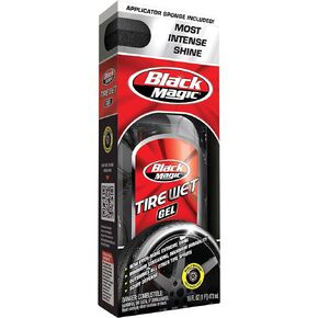 Black Magic 5072647-6PK Tire Wet Gel, 16 oz (Pack of 6) - Thick Clinging Formula Sticks To Tires To Produce Minimal Sling and a Glossy Shine