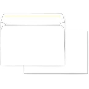 6 x 9 Booklet Envelope - 24# White Wove - Open Side- (6 x 9) - Jumbo Envelope Series (Box of 500)