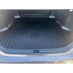 Premium Cargo Liner for Toyota Camry LE SE XLE XSE 2018-2024 - 100% Protection - Custom Fit Car Trunk Mat - All-Season Black Cargo Mat - 3D Shaped Laser Measured Trunk Liners for Toyota Camry Hybrid