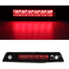 Tresound 3rd Third Brake Light for 2005-2010 Jeep Grand Cherokee, High Mount Light LED Center Tail Brake Lamp (Red)