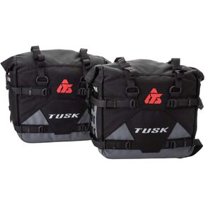 Tusk Pilot Pannier Bags Black/Grey