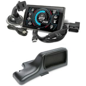 Edge Products Insight CTS3 Touch Screen Gauge Monitor 84130-3 & Dash Pod 28500 Compatible with 2001-2007 Chevy Silverado/GMC Sierra 6.6L LB7/LLY/LBZ Duramax Diesel 2500HD 3500HD