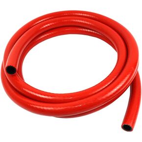 TenKe 5ft Universal High Temperature 1-Ply Reinforced 10mm 3/8" ID Heater Hose Silicone Vacuum Hose Tubing (5ft 10mm Black)