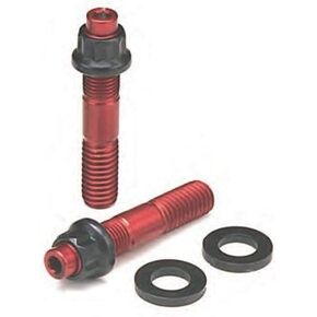 ARP Anodized Aluminum 7/16" Diameter 2.500" Oal 12-Point Break-Away Blower Stud KitRed