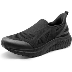ALLSWIFIT Men's Hands-Free Slip On Walking Shoes Laceless Comfortable Tennis Sneakers