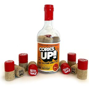Corks Up! - The Classic Cork Table Game. A High-Energy, Icebreaker, Party-Maker Game for Everyone