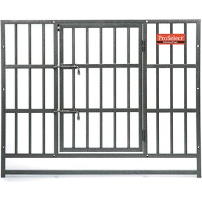 Proselect Replacement Door Frames - Durable Steel Door Frames Modular Kennel Cages - Medium, Silver