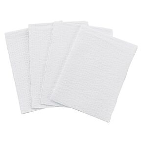 TIDI Ultimate Medical Towels, Waffle Embossed, 3-Ply, 13 x 18, White, 500/Carton