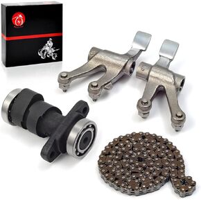 Rocker Arm & Cam Camshaft & Timing Chain Compatible with Honda Sportrax 300 TRX300EX 300EX 1993-2008 14431-HC0-000 14441-HC0-000 14100-HC0-010